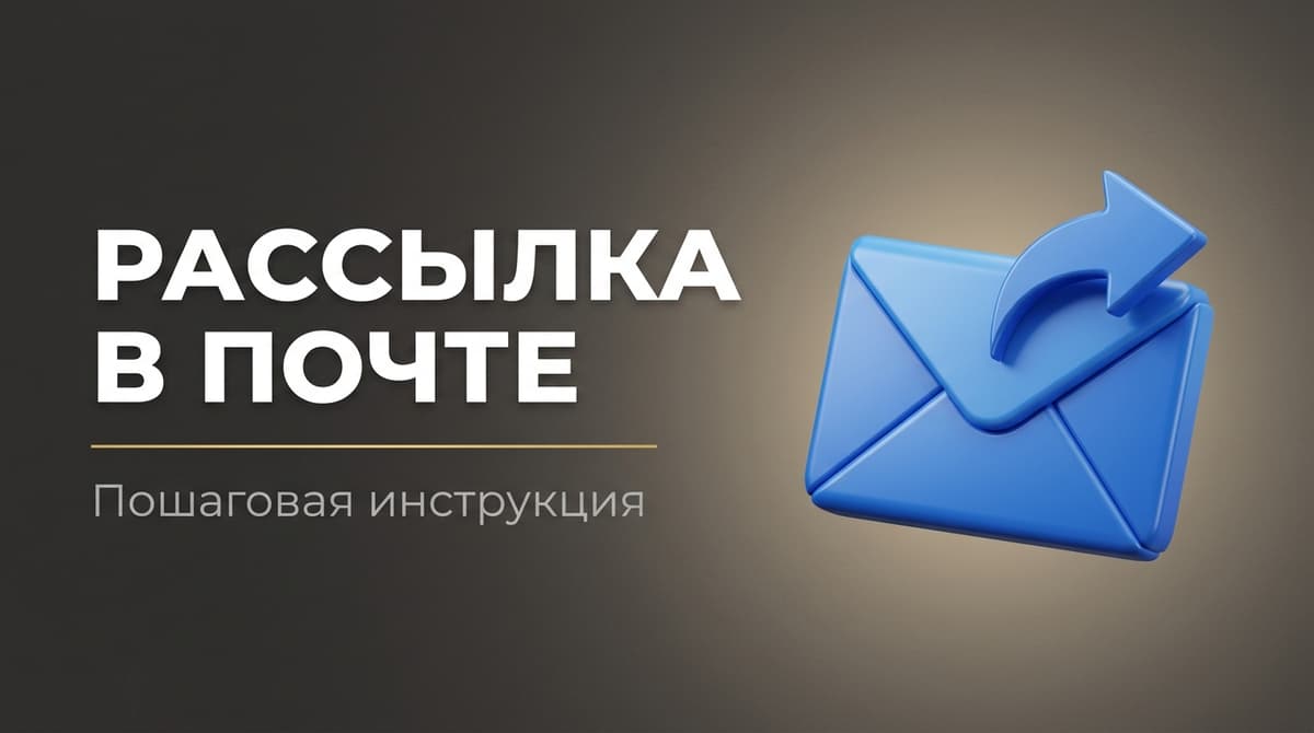 Как сделать рассылку в почте