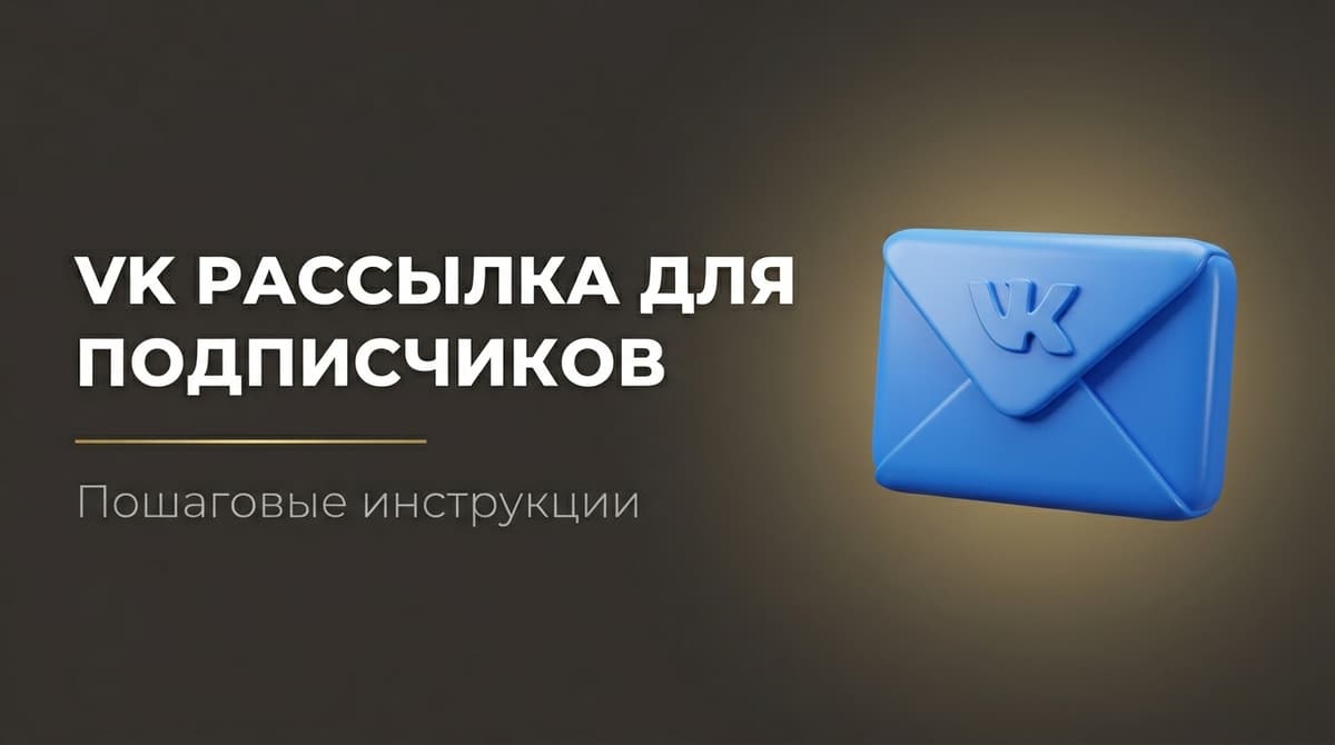 Как сделать рассылку в вк в группе всем подписчикам от имени сообщества
