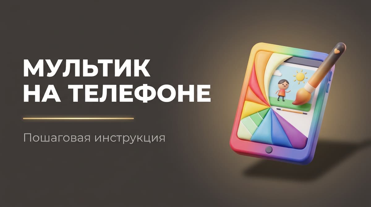 Как сделать свой мультик на телефоне