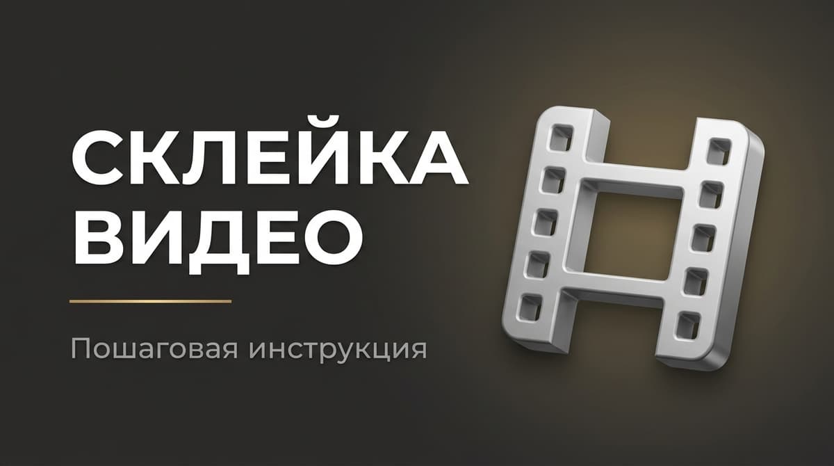 Как склеить видео в один файл