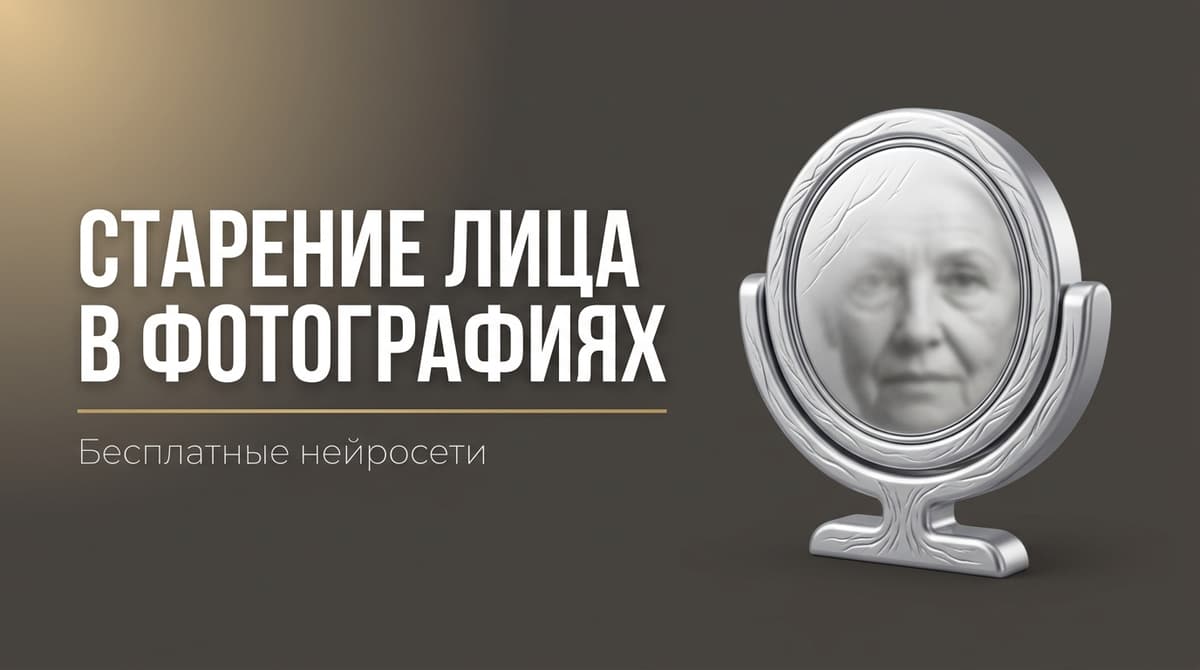 Как состарить человека на фото