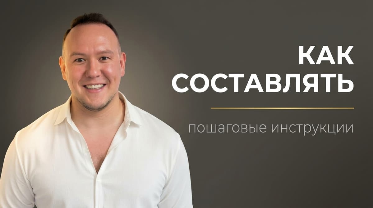 Как составляется