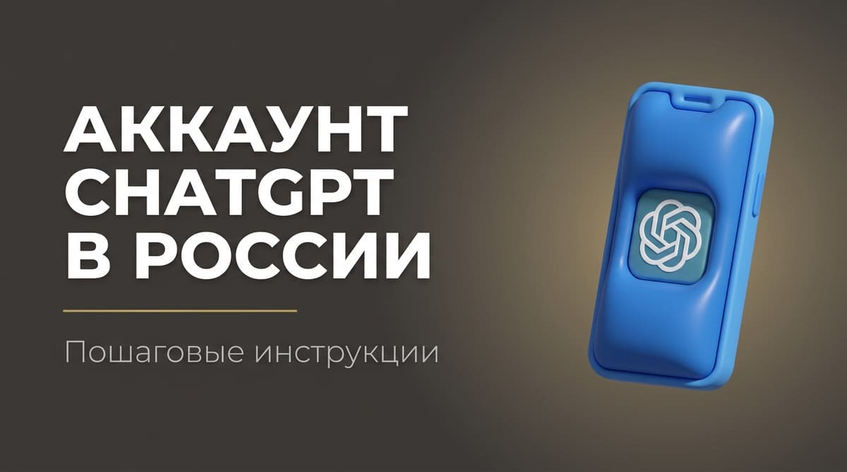 Как создать аккаунт chatgpt в россии
