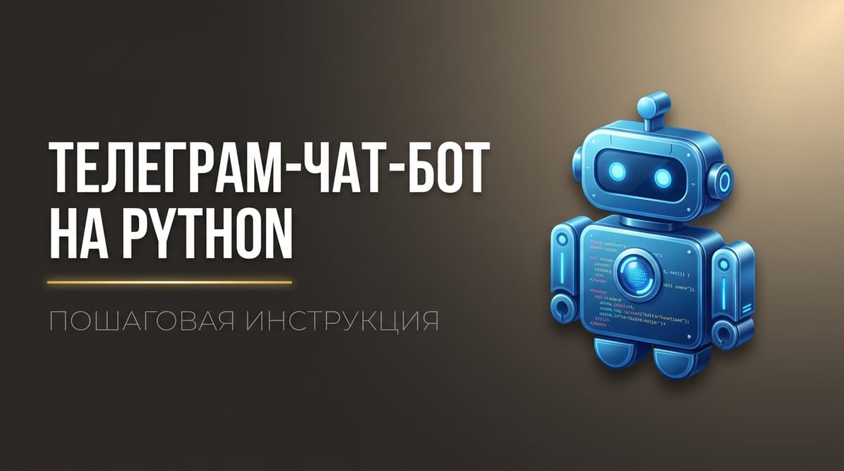 Как создать чат бота на python для телеграмм