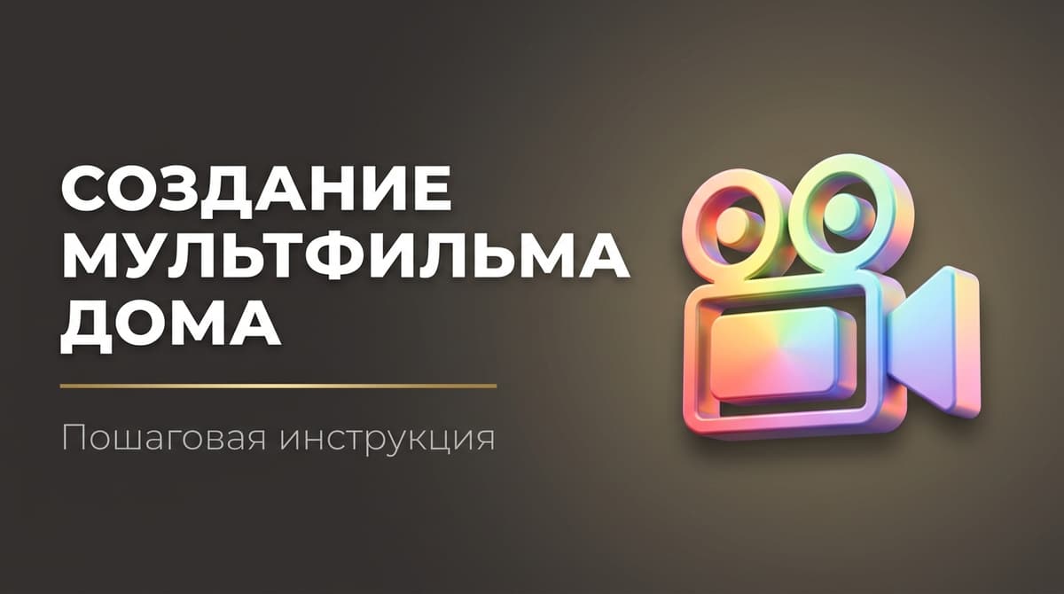 Как создать мультик на компьютере в домашних условиях