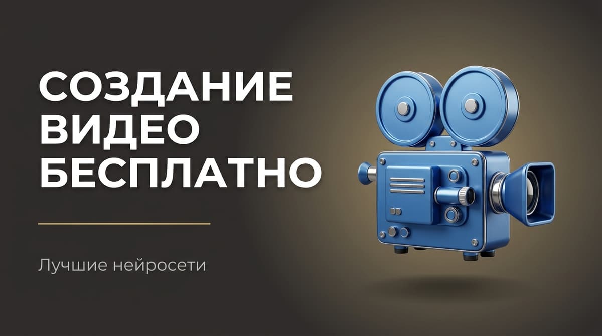 Как создать видео через нейросеть бесплатно