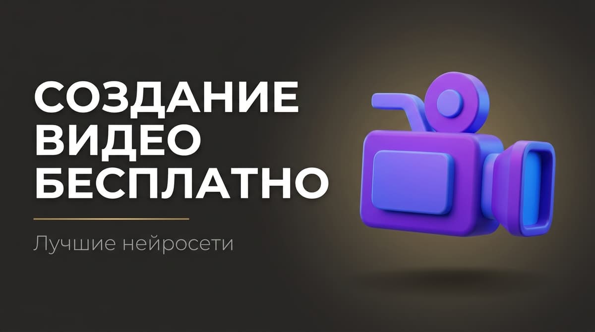 Как создать видео в нейросети бесплатно