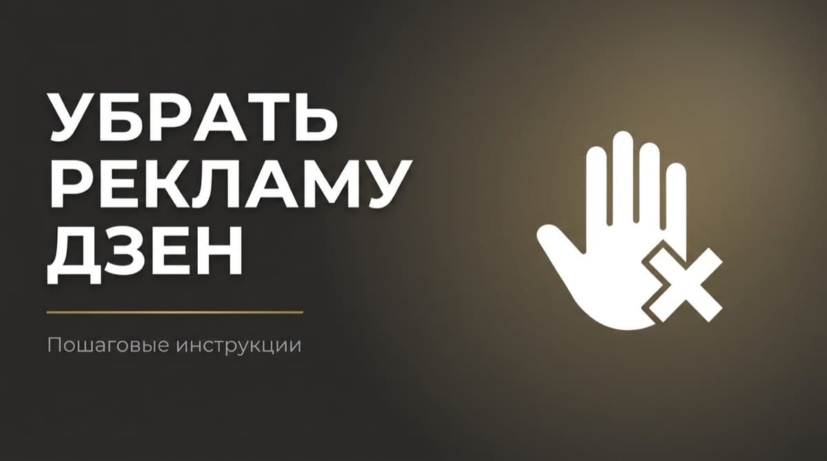 Как убрать рекламу в яндекс дзен на андроид