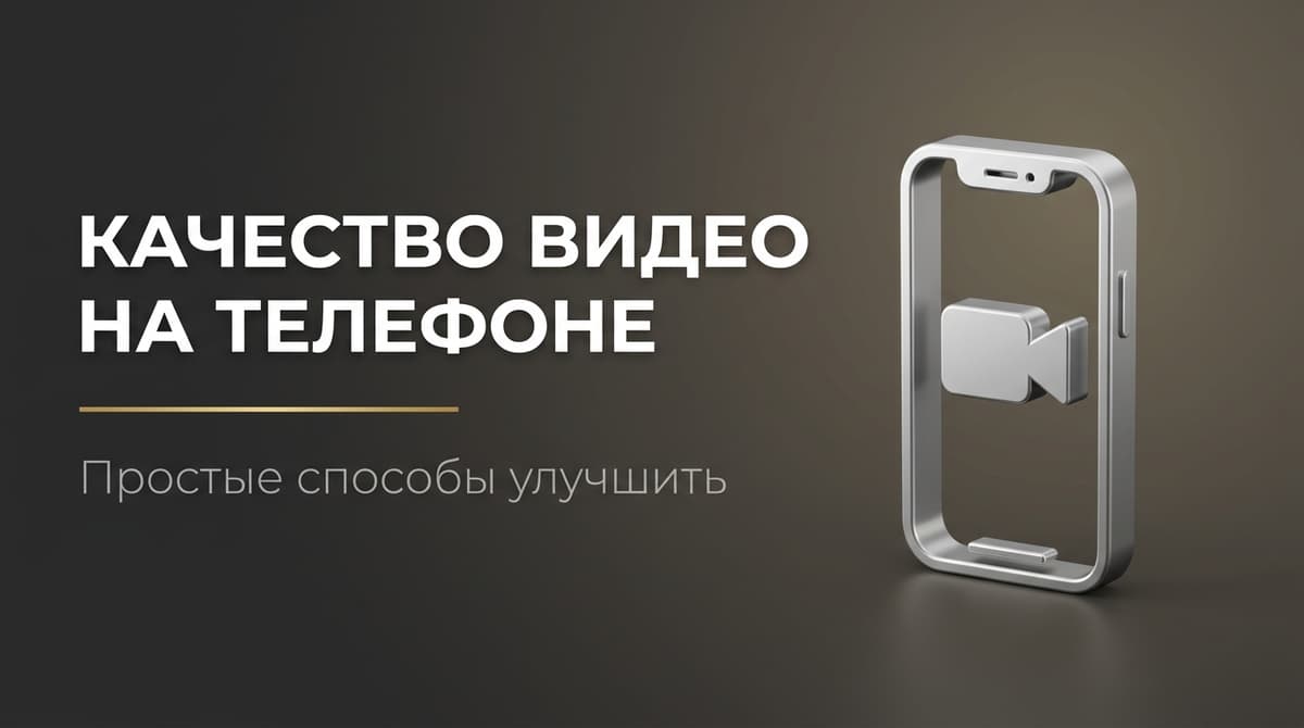 Как улучшить качество на видео на телефоне
