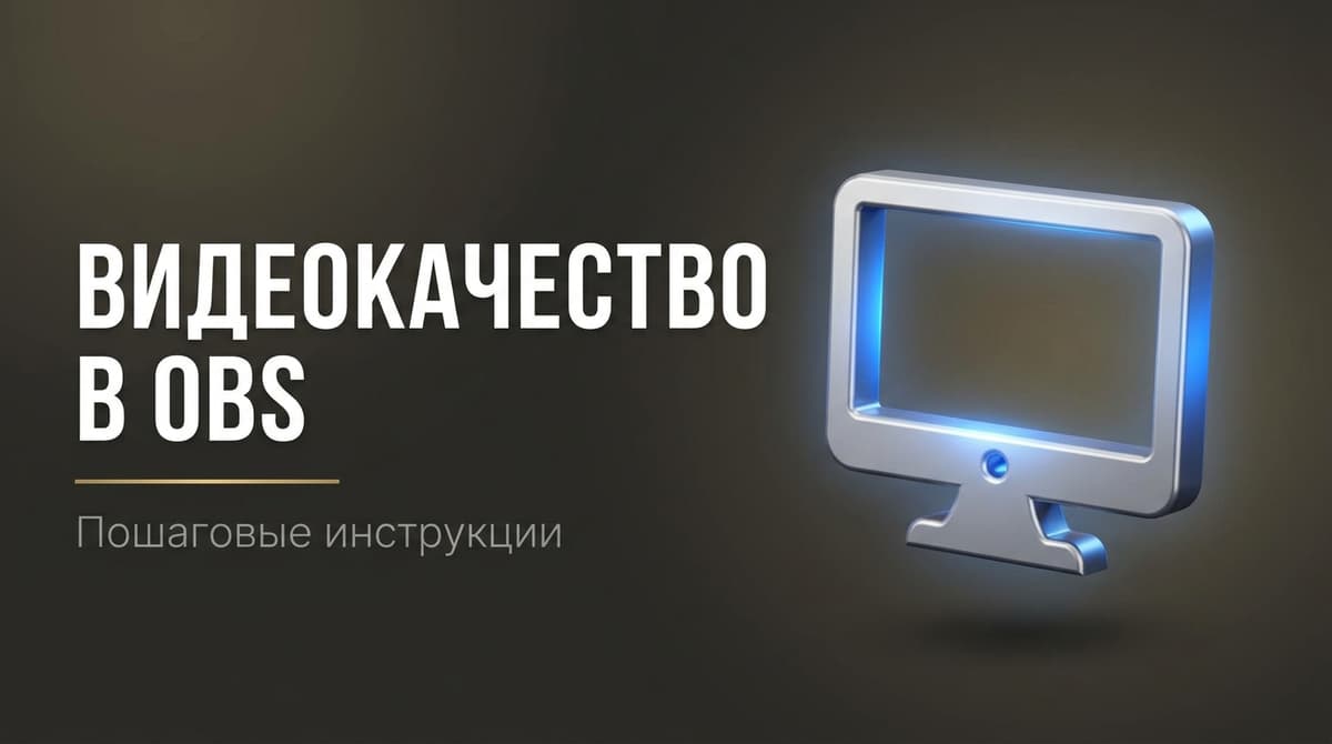 Как улучшить качество в обс для видео