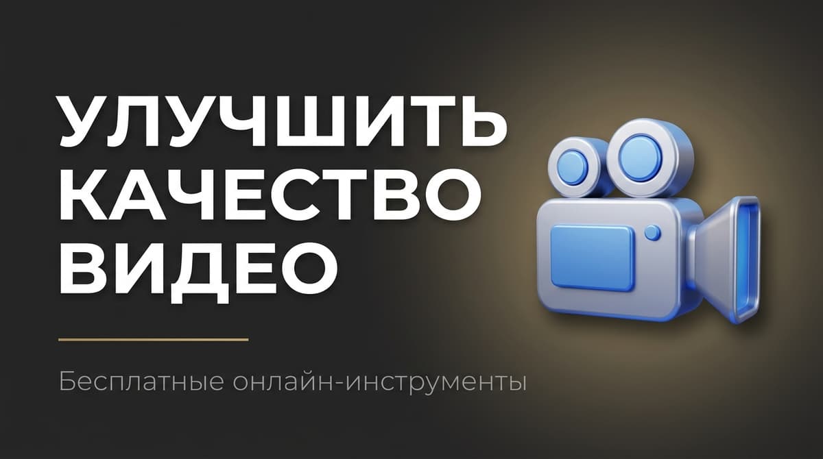 Как улучшить качество видео бесплатно онлайн