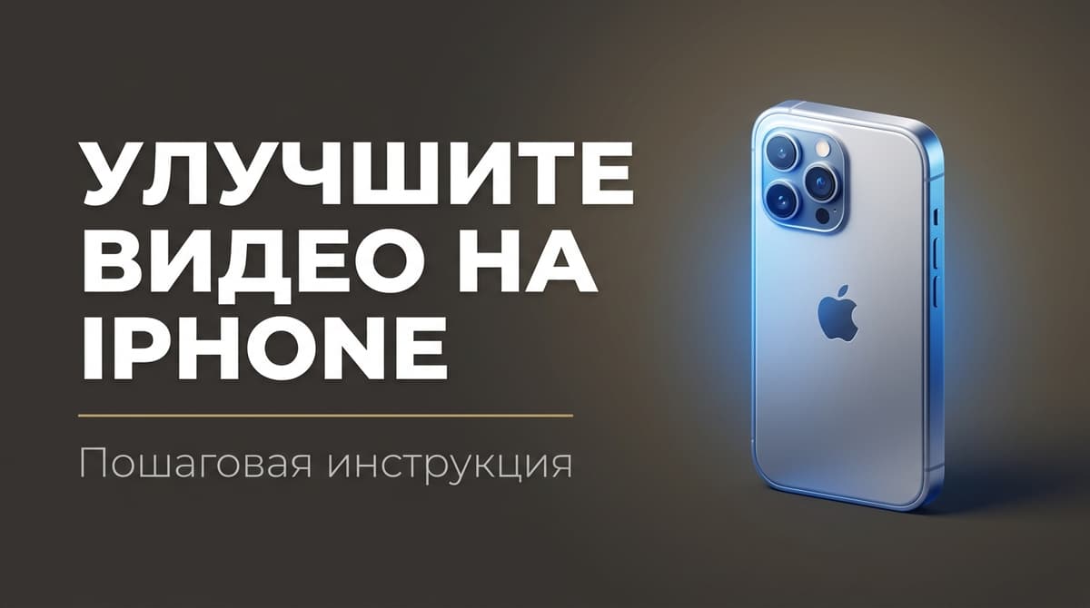 Как улучшить качество видео на айфоне