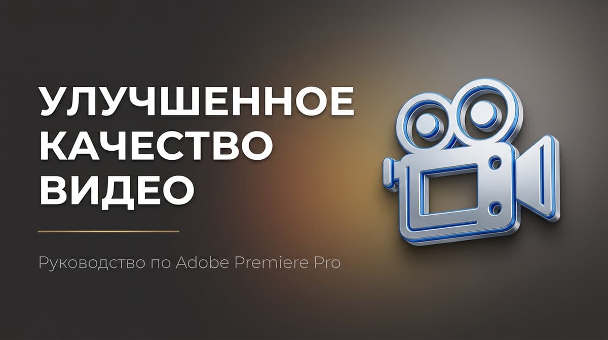 Как улучшить качество видео в adobe premiere pro