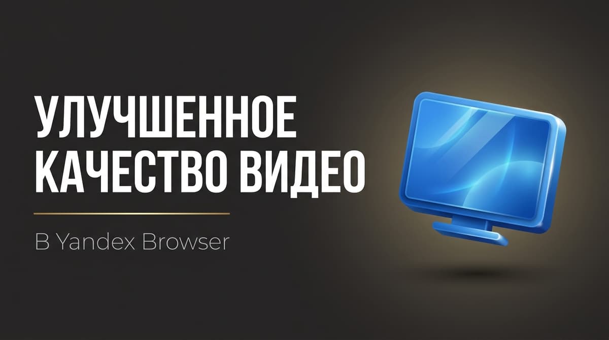 Как улучшить качество видео в браузере яндекс