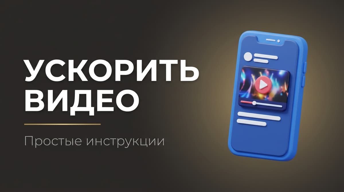 Как ускорить видео в телефоне