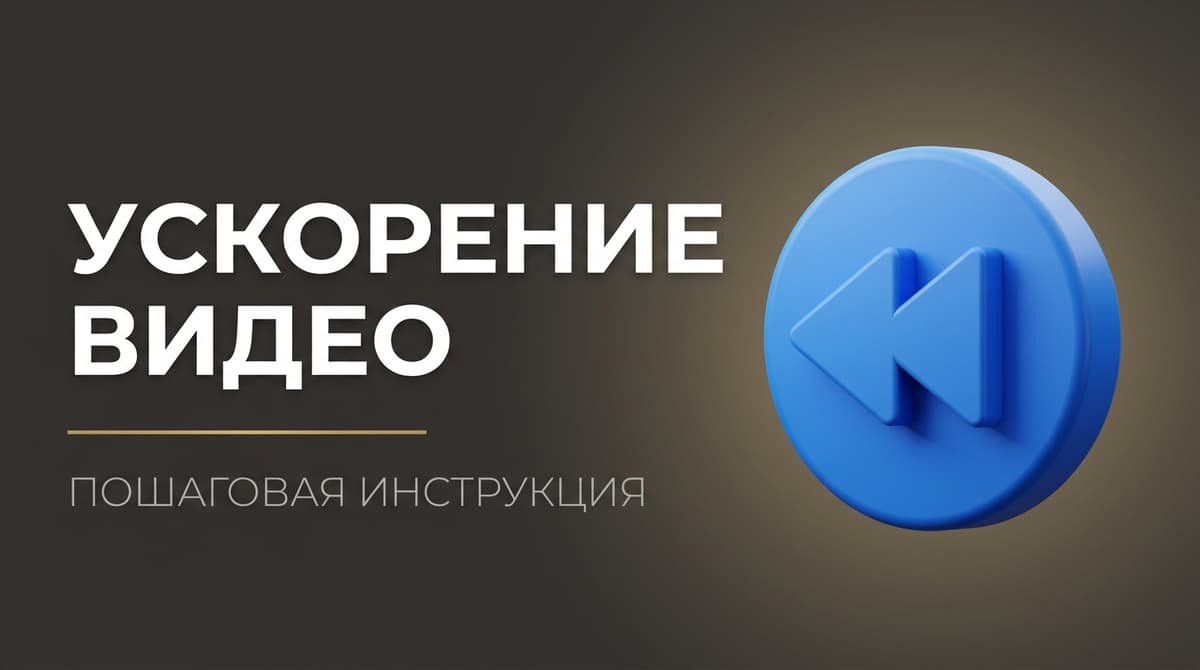 Как ускорить воспроизведение видео