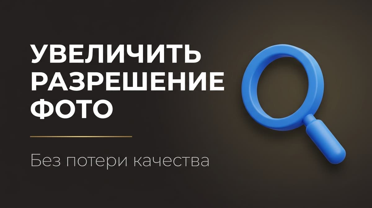 Как увеличить разрешение фото без потери качества в фотошопе