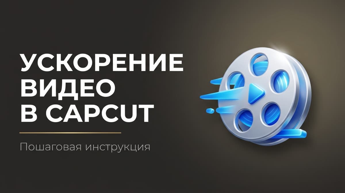 Как в capcut ускорить видео