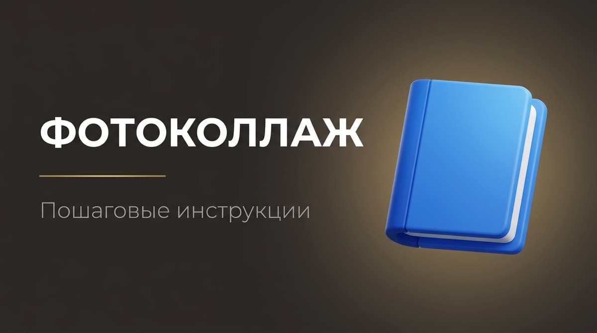 Как в фотошопе сделать коллаж из фото