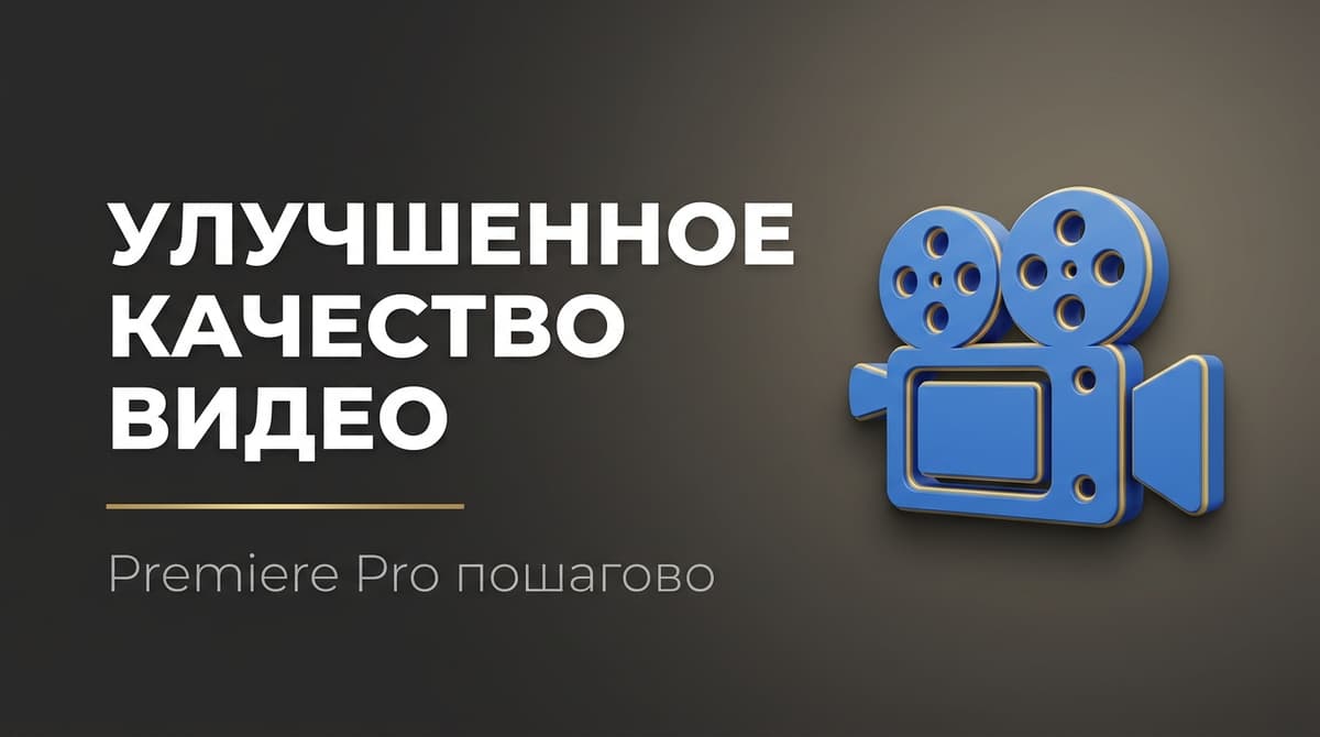 Как в премьер про улучшить качество видео