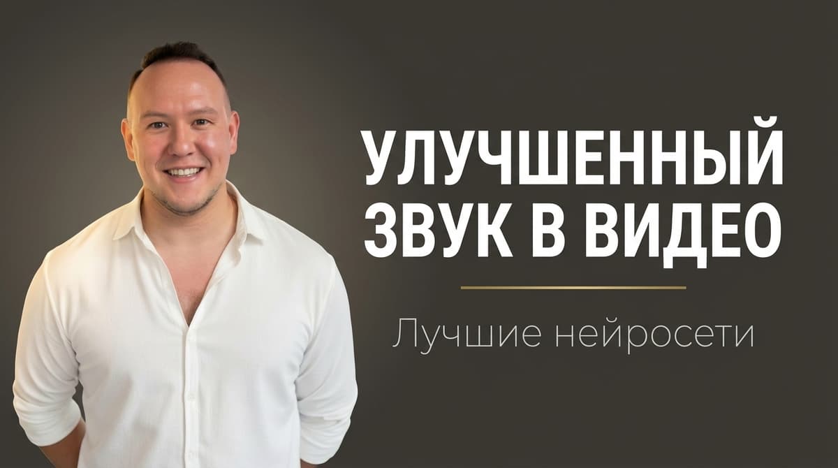 Как в видео улучшить качество звука