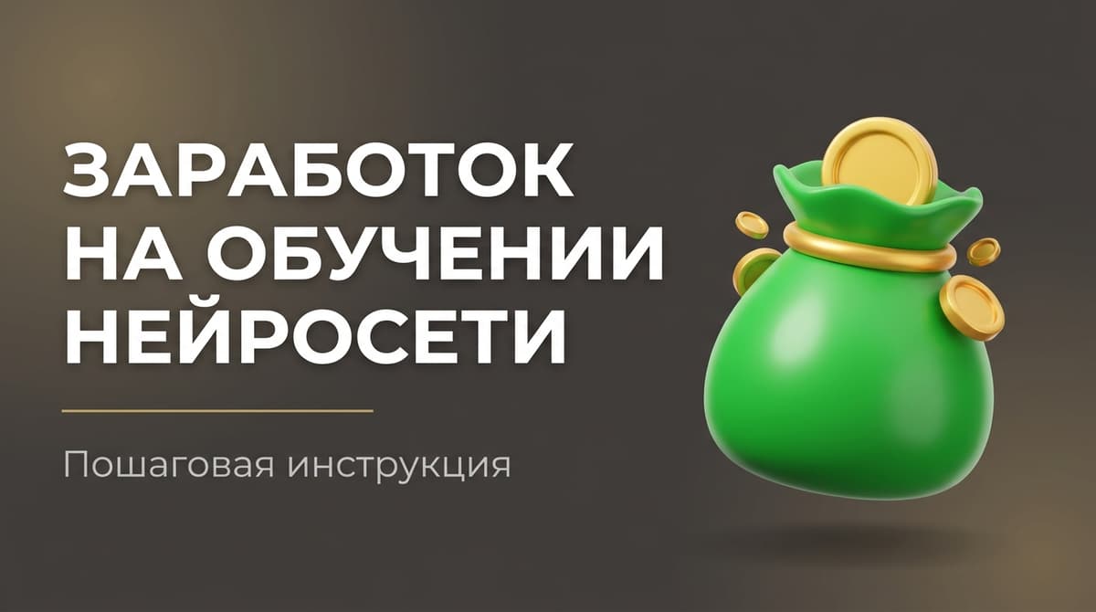 Как заработать на обучении нейросети