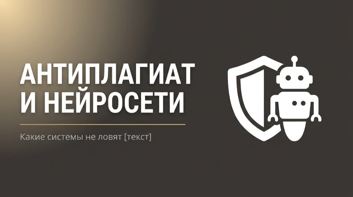 Какую нейросеть не видит антиплагиат