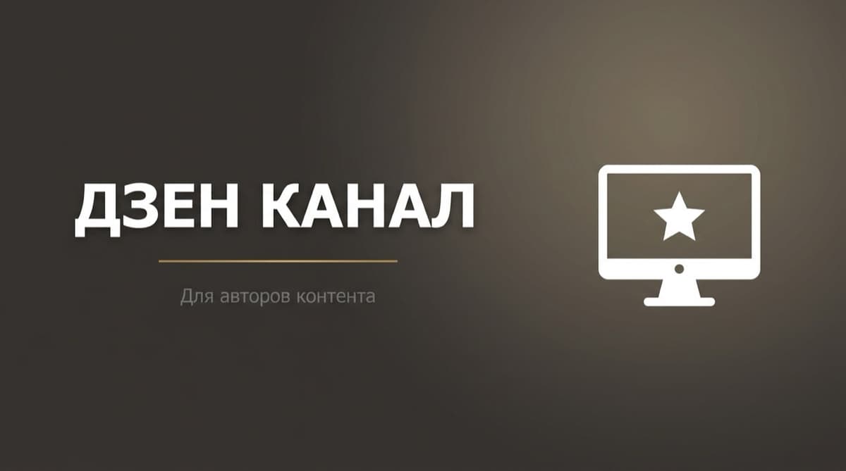 Канал дзен для авторов