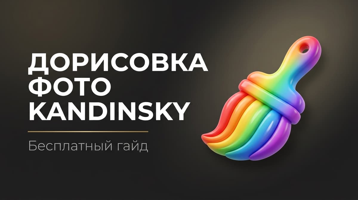 Кандинский нейросеть дорисовать фото