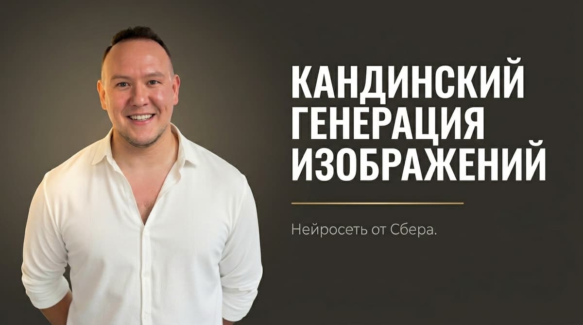 Кандинский от сбера нейросеть онлайн