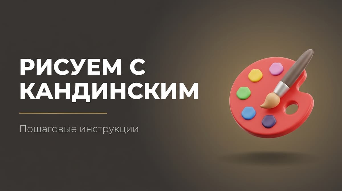 Кандинский рисовать