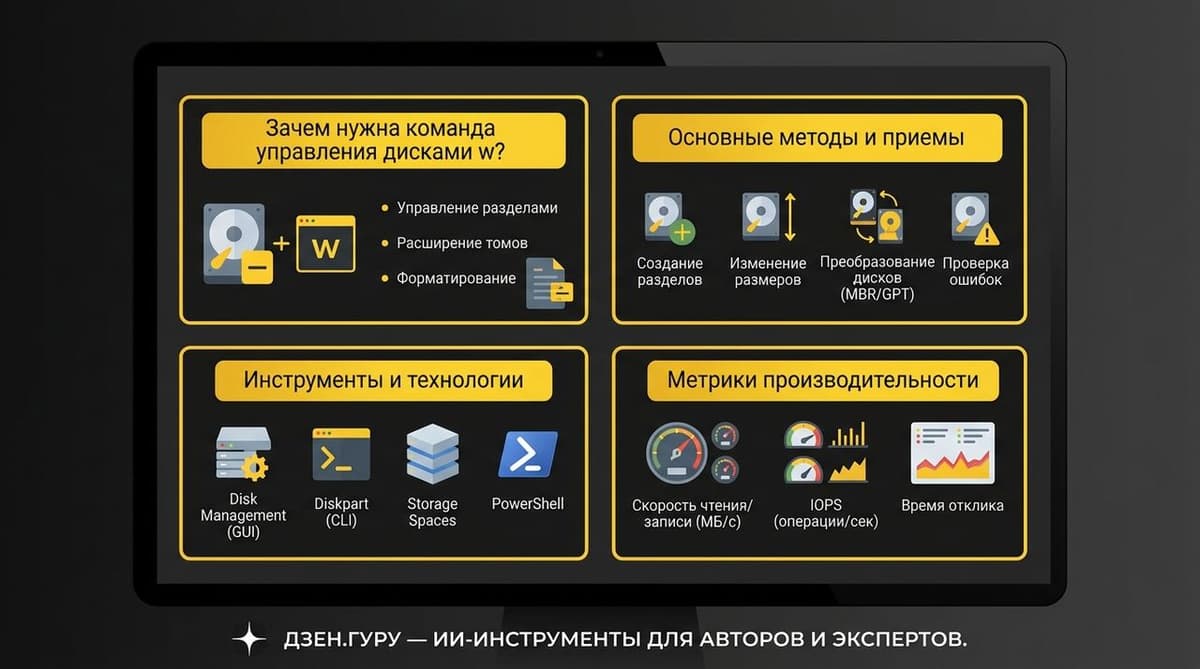 Команда управление дисками Windows 10: 7 способов и 3 ошибки, которые я проверил на 500+ ПК