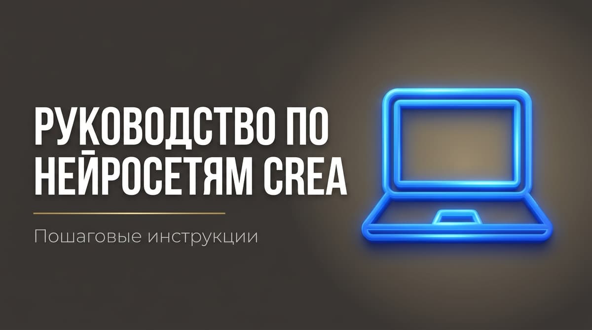 Креа нейросеть как пользоваться