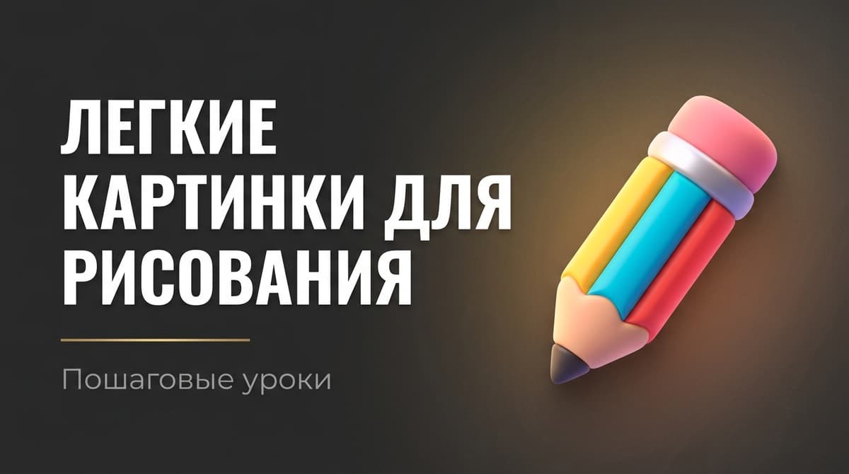Легкие картинки как нарисовать
