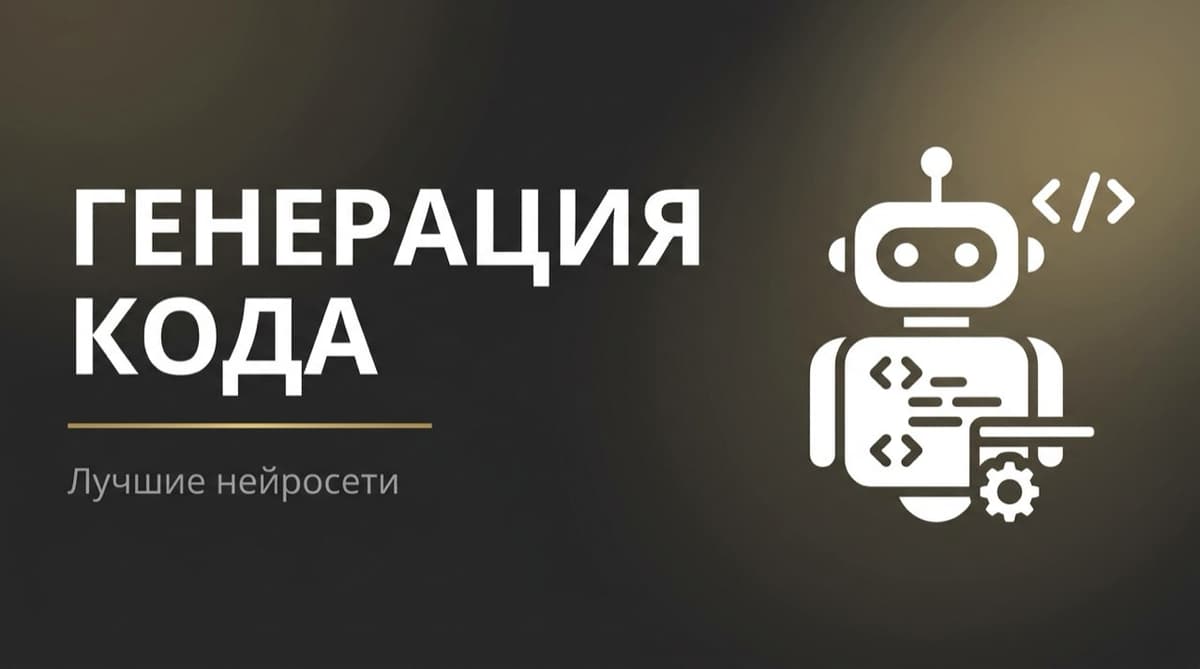 Лучшая нейросеть для генерации кода