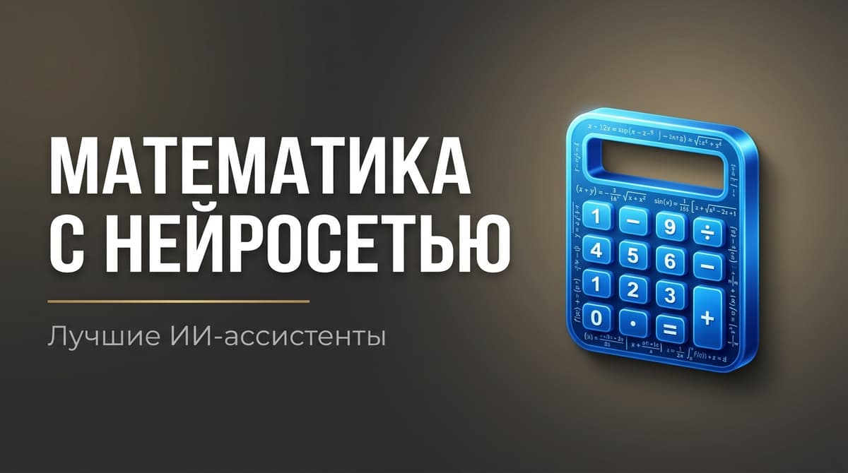 Лучшая нейросеть для решения математических задач