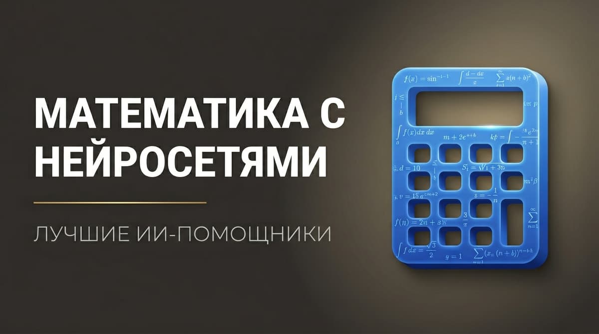 Лучшие нейросети для математики