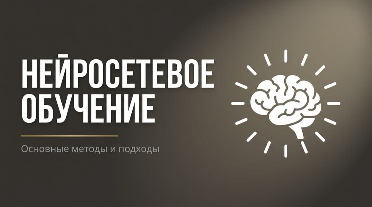 Методы обучения нейросетей