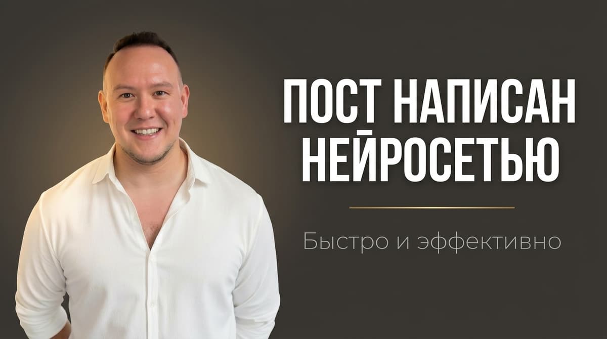 Написать пост онлайн с помощью нейросети