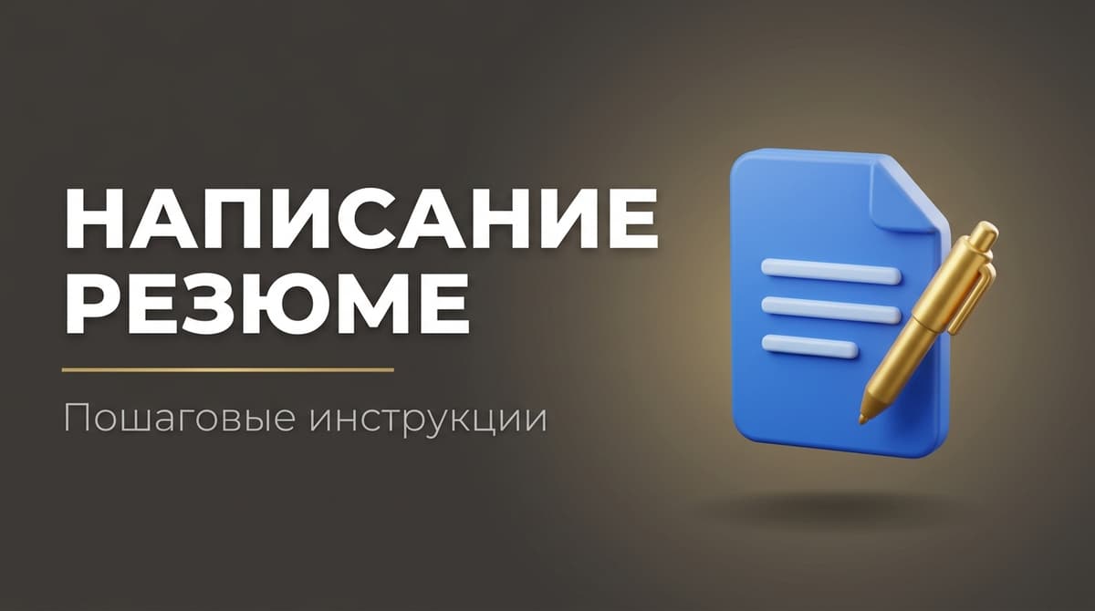 Написать резюме