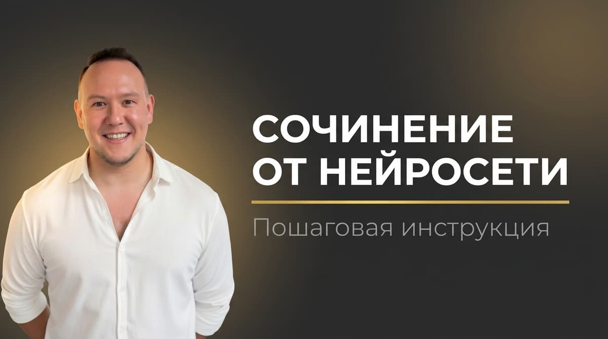 Написать сочинение нейросеть