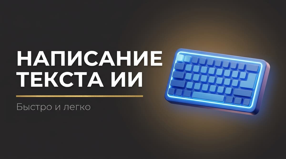 Написать текст онлайн ии