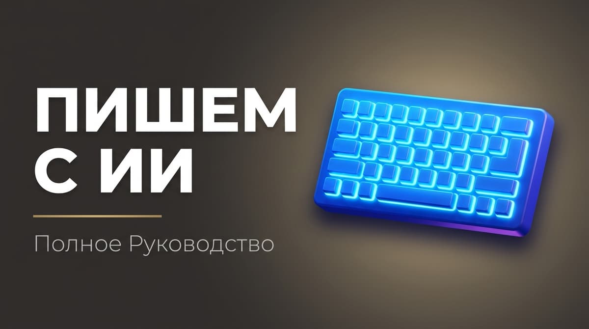 Написать текст с помощью ии