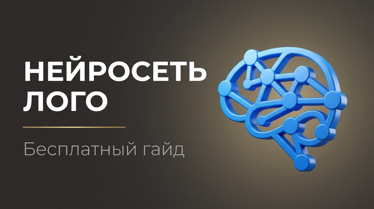 Нарисовать логотип нейросеть