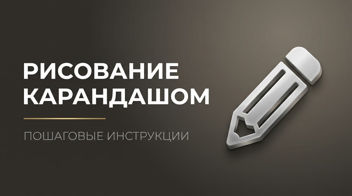 Научиться рисовать карандашом