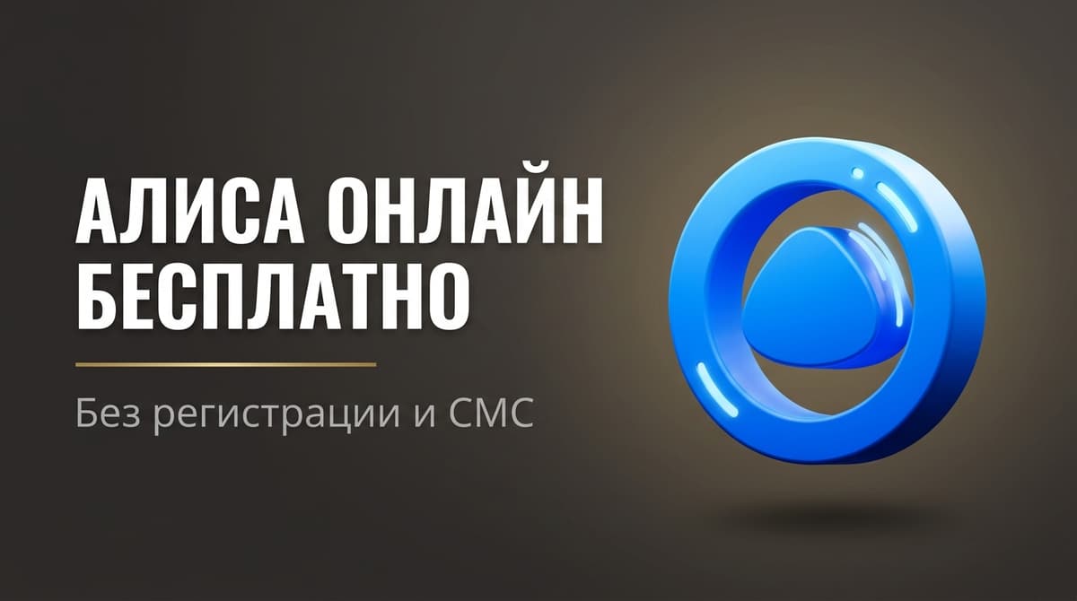 Нейросеть алиса онлайн бесплатно без регистрации