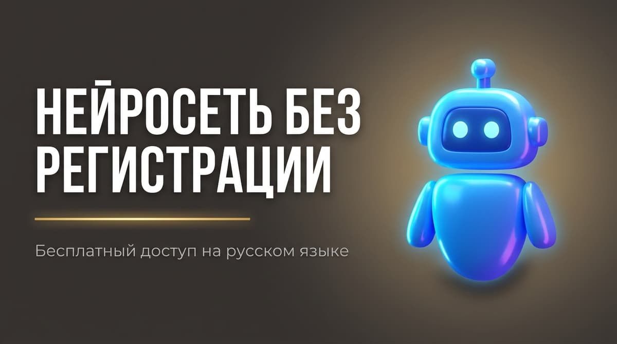 Нейросеть бесплатно на русском без регистрации текст