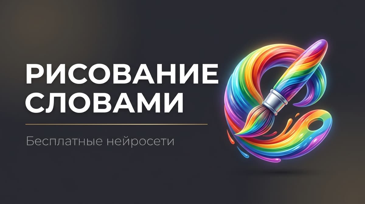 Нейросеть бесплатно рисует по словам