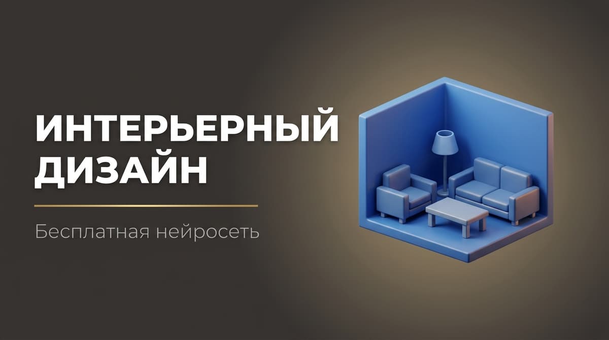 Нейросеть для дизайна интерьера бесплатный онлайн