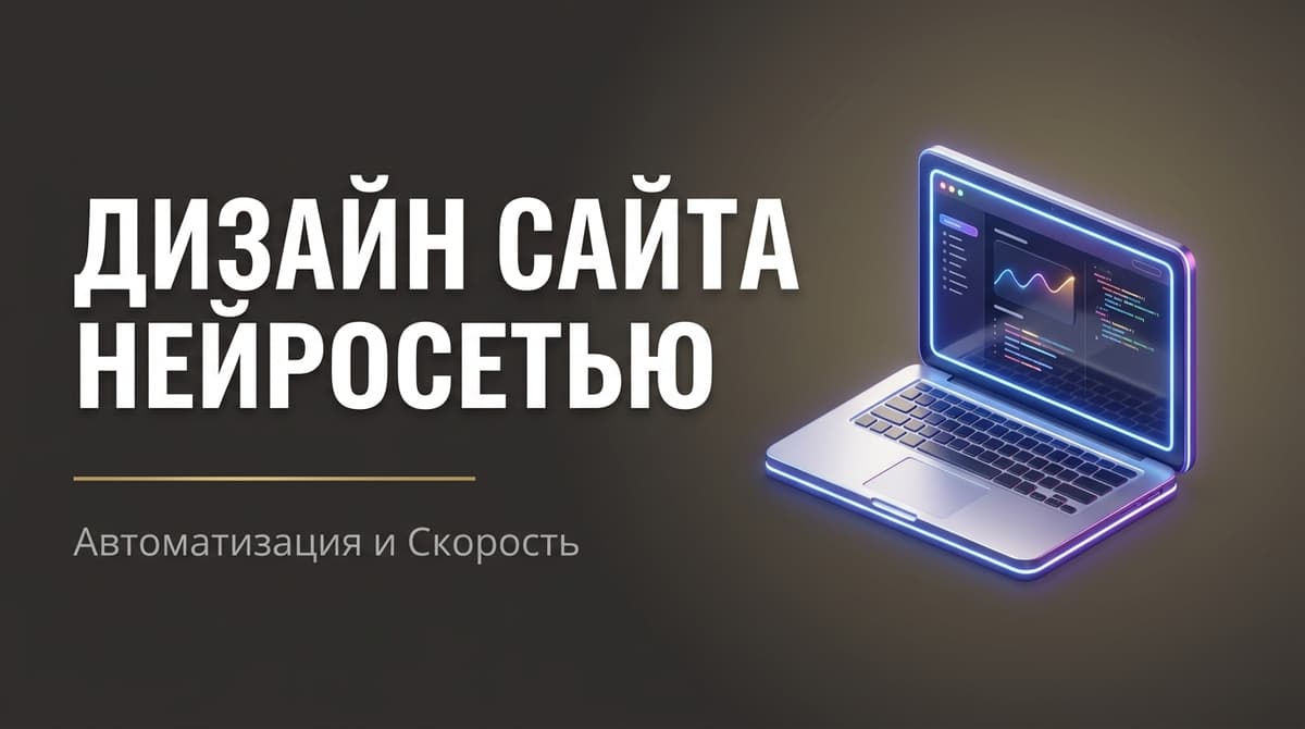 Нейросеть для дизайна сайта